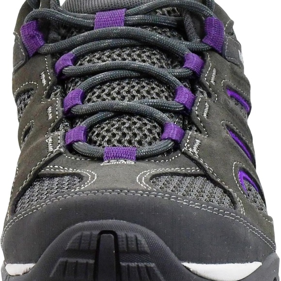 COPY - LIKE NEW WORN TWICE Merrell Women's Yokota 2 Hiking Shoe GREY/PURPLE SUE… - Picture 2 of 6